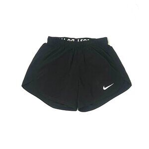 black nike dri-fit mini shorts